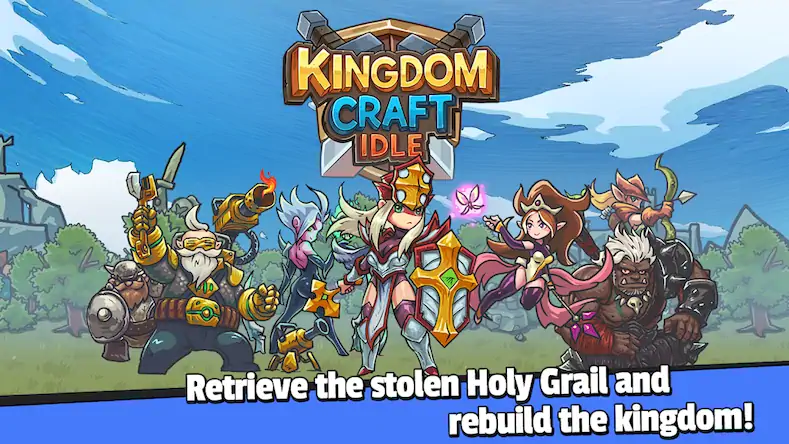 Скачать Kingdom Craft Idle [Взлом на монеты и МОД Меню] версия 1.3.2 на Андроид
