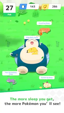 Скачать Pokémon Sleep [Взлом на монеты и МОД Меню] версия 2.2.7 на Андроид