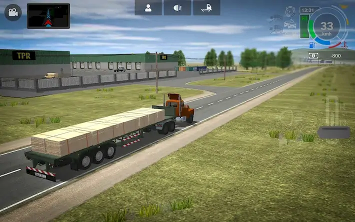 Скачать Grand Truck Simulator 2 [Взлом Много монет и МОД Меню] версия 2.3.1 на Андроид