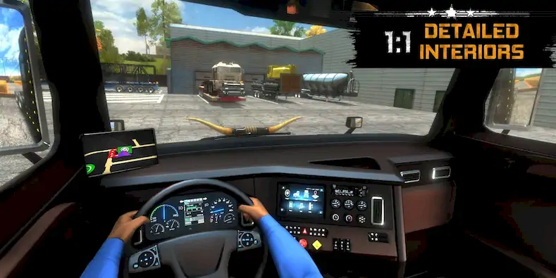 Скачать Truck Simulator USA Revolution [Взлом Много денег и МОД Меню] версия 0.7.6 на Андроид