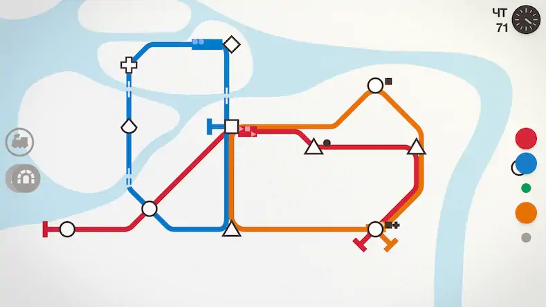 Скачать Mini Metro [Взлом Много денег и МОД Меню] версия 0.1.7 на Андроид