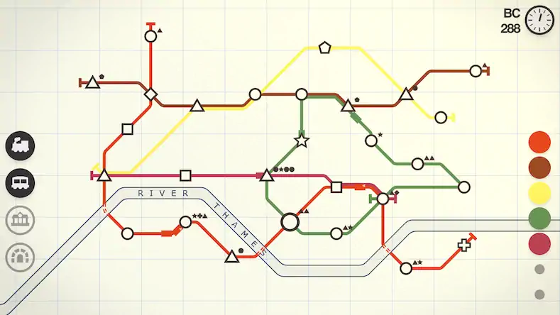 Скачать Mini Metro [Взлом Много денег и МОД Меню] версия 0.1.7 на Андроид