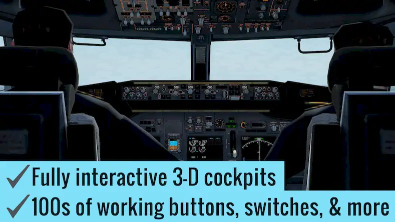 Скачать X-Plane Flight Simulator [Взлом Много денег и МОД Меню] версия 0.3.4 на Андроид