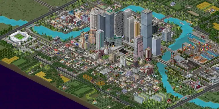 Скачать TheoTown - городской симулятор [Взлом на деньги и МОД Меню] версия 2.4.2 на Андроид