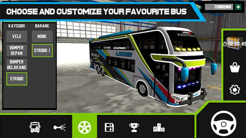 Скачать Mobile Bus Simulator [Взлом Бесконечные деньги и МОД Меню] версия 2.7.7 на Андроид