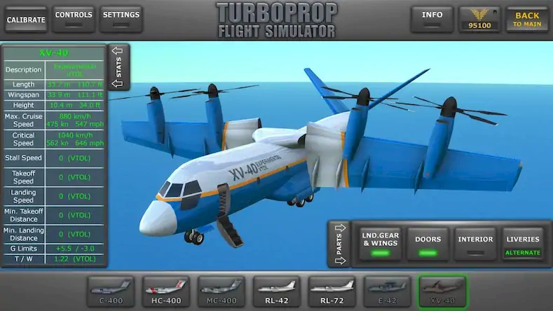 Скачать Turboprop Flight Simulator [Взлом Бесконечные деньги и МОД Меню] версия 2.1.4 на Андроид