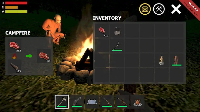 Скачать Survival Simulator [Взлом Много монет и МОД Меню] версия 1.2.3 на Андроид