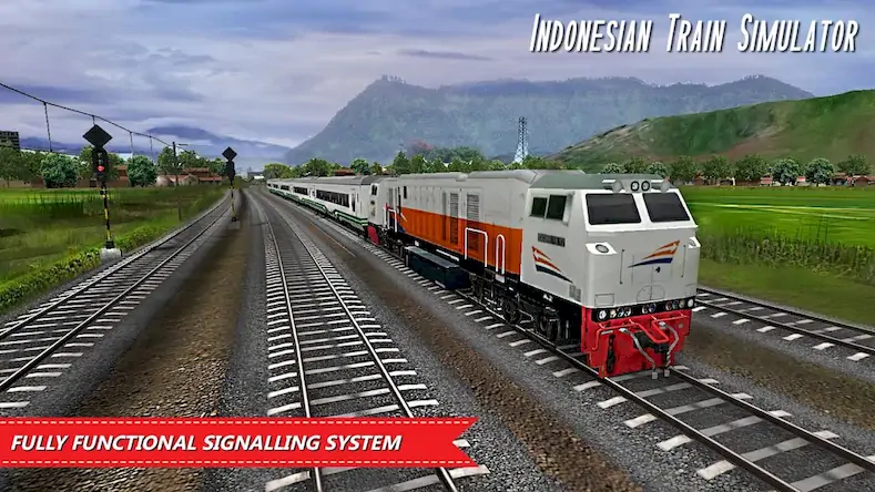 Скачать Indonesian Train Simulator [Взлом на деньги и МОД Меню] версия 0.1.3 на Андроид
