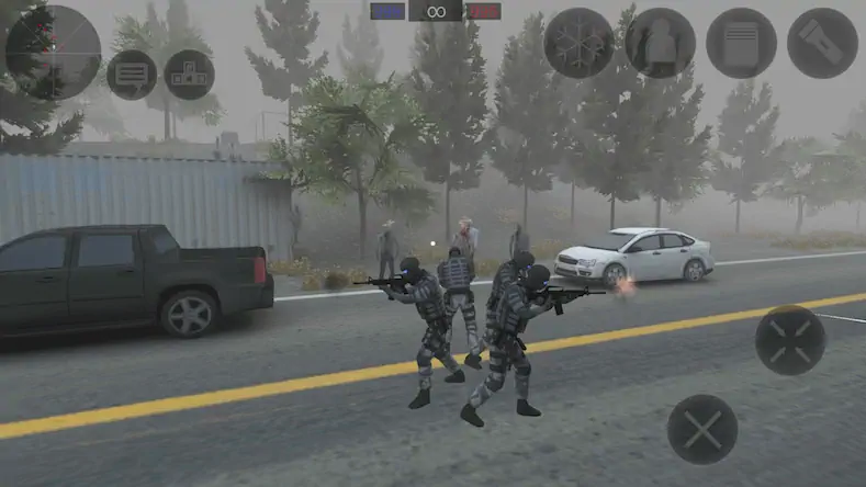 Скачать Zombie Combat Simulator [Взлом Много монет и МОД Меню] версия 1.5.3 на Андроид