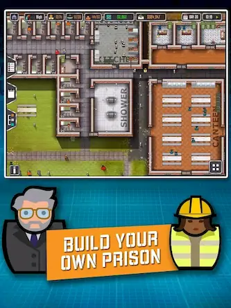 Скачать Prison Architect: Mobile [Взлом Много монет и МОД Меню] версия 1.8.2 на Андроид