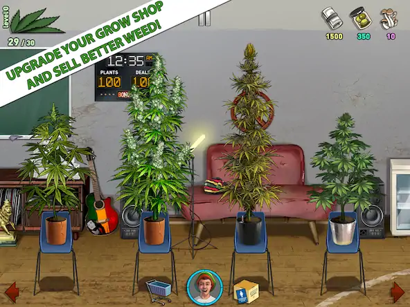 Скачать Weed Firm 2: Bud Farm Tycoon [Взлом Бесконечные деньги и МОД Меню] версия 0.6.1 на Андроид
