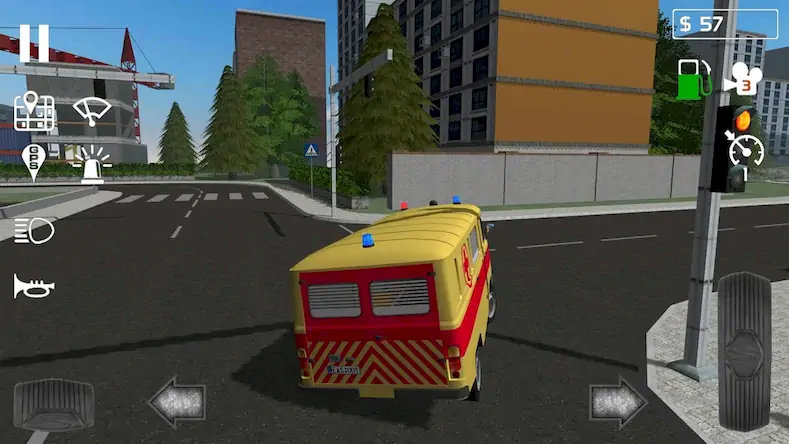 Скачать Emergency Ambulance Simulator [Взлом на деньги и МОД Меню] версия 0.4.5 на Андроид