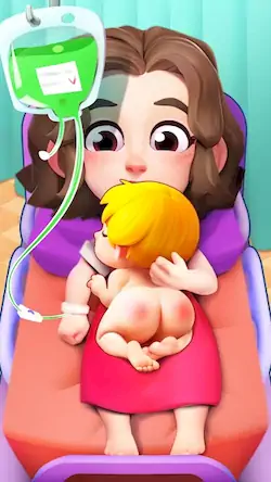 Скачать Happy ASMR Hospital: Baby Care [Взлом Много монет и МОД Меню] версия 1.8.6 на Андроид