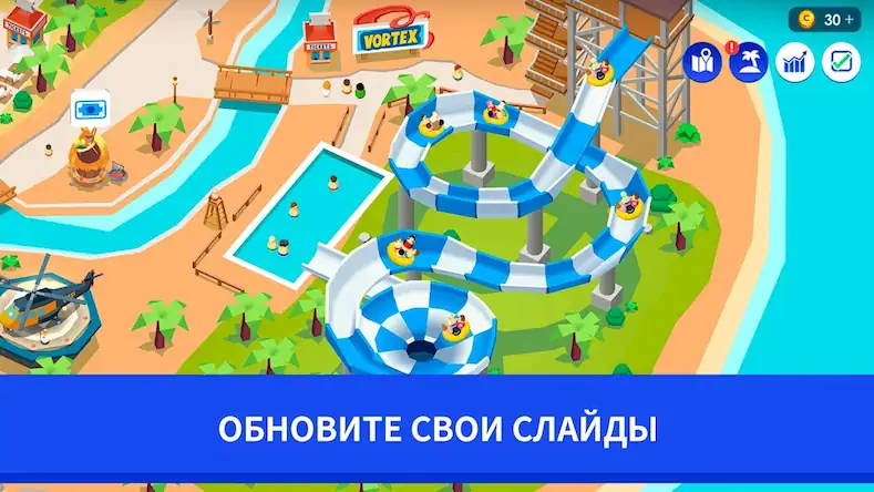 Скачать Idle Theme Park Tycoon [Взлом Бесконечные деньги и МОД Меню] версия 2.7.5 на Андроид