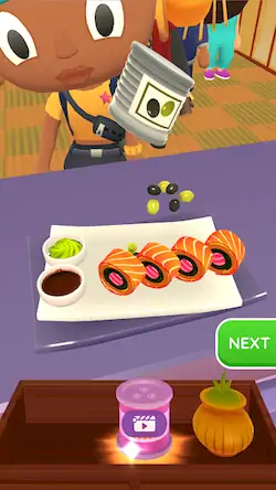 Скачать Sushi Roll 3D - Готовь Суши [Взлом Много денег и МОД Меню] версия 2.2.5 на Андроид