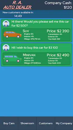 Скачать My Auto Dealer - Car Trading [Взлом Бесконечные монеты и МОД Меню] версия 0.2.5 на Андроид