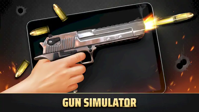 Скачать Real Gun Simulator : Gun Sound [Взлом Бесконечные деньги и МОД Меню] версия 2.1.7 на Андроид