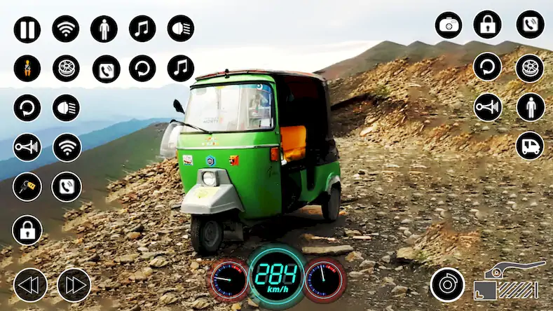 Скачать Tuk Tuk Rickshaw Driver 2023 [Взлом на деньги и МОД Меню] версия 0.4.6 на Андроид