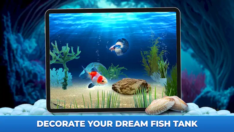 Скачать Fish Tank Clean: Aquarium Sim [Взлом на монеты и МОД Меню] версия 0.3.4 на Андроид