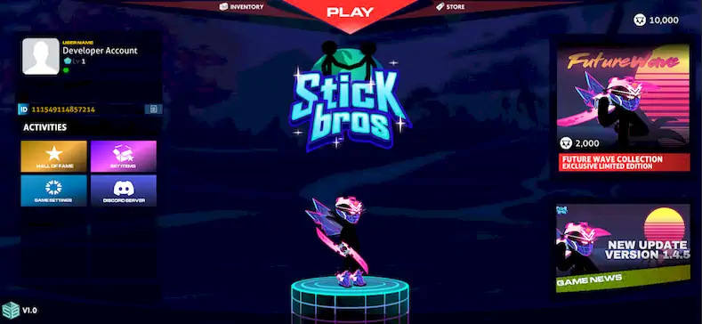 Скачать Stick Bros [Взлом Бесконечные монеты и МОД Меню] версия 2.4.7 на Андроид