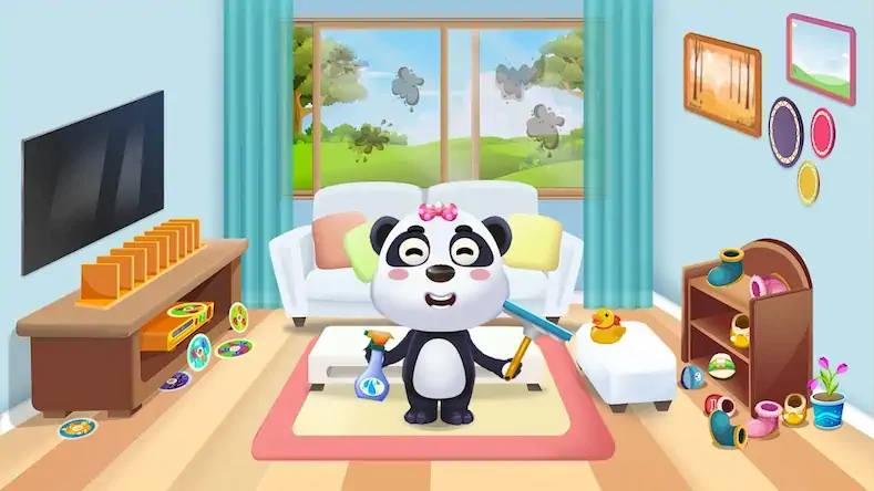 Скачать Panda Kute: Cleanup Life [Взлом Бесконечные деньги и МОД Меню] версия 0.5.9 на Андроид