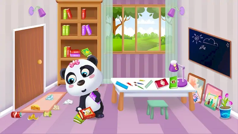 Скачать Panda Kute: Cleanup Life [Взлом Бесконечные деньги и МОД Меню] версия 0.5.9 на Андроид
