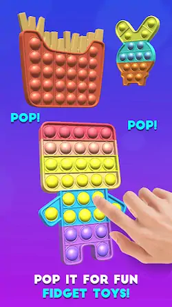 Скачать Pop It : Puppet Game [Взлом на деньги и МОД Меню] версия 1.4.3 на Андроид