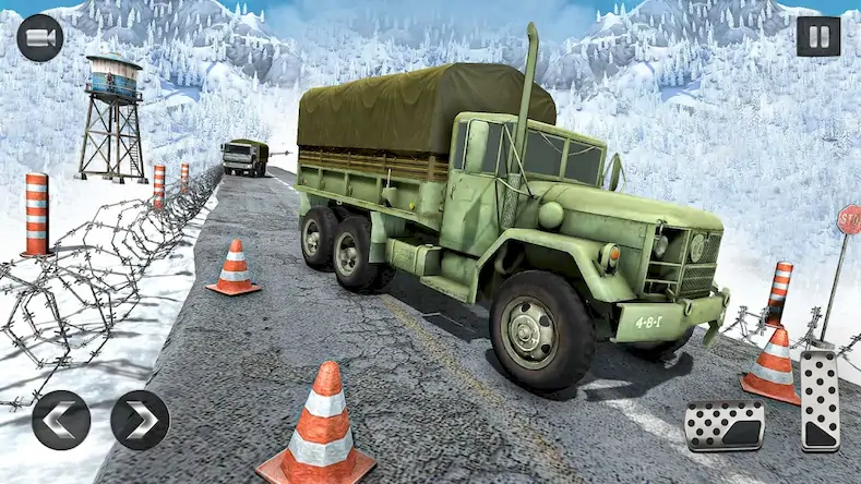 Скачать Truck Simulator: военные игры [Взлом Бесконечные деньги и МОД Меню] версия 0.3.5 на Андроид