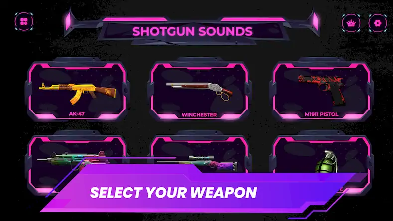 Скачать Real Gun Shot Sounds Simulator [Взлом Бесконечные монеты и МОД Меню] версия 0.8.3 на Андроид