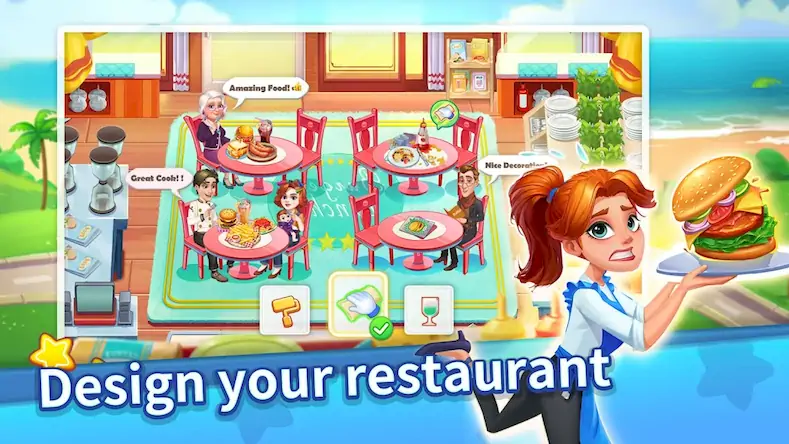 Скачать Cooking Master - Ресторан игра [Взлом Бесконечные монеты и МОД Меню] версия 2.3.3 на Андроид