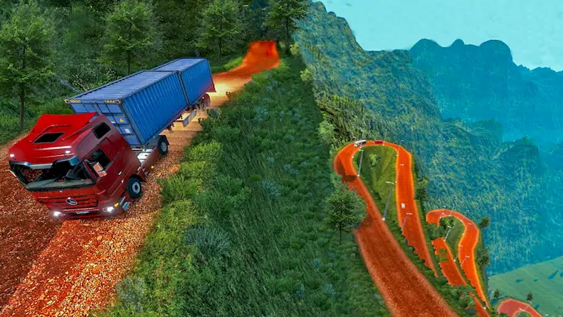 Скачать Truck Simulator : Death Road [Взлом Много монет и МОД Меню] версия 2.1.4 на Андроид