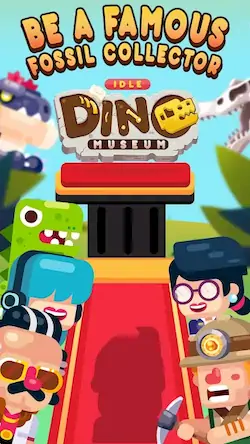 Скачать Idle Dino Museum [Взлом на деньги и МОД Меню] версия 2.8.3 на Андроид