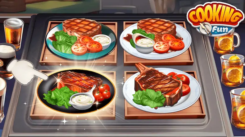Скачать Cooking Fun:ресторан играх [Взлом на деньги и МОД Меню] версия 0.8.8 на Андроид