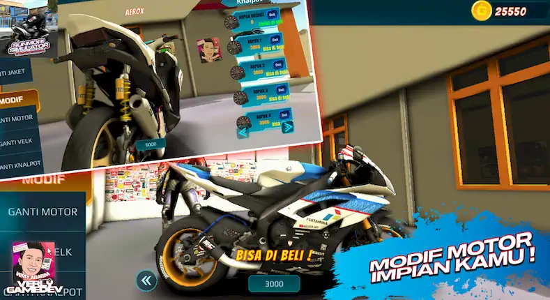 Скачать Sunmori Race Simulator Indo [Взлом Много денег и МОД Меню] версия 1.3.1 на Андроид