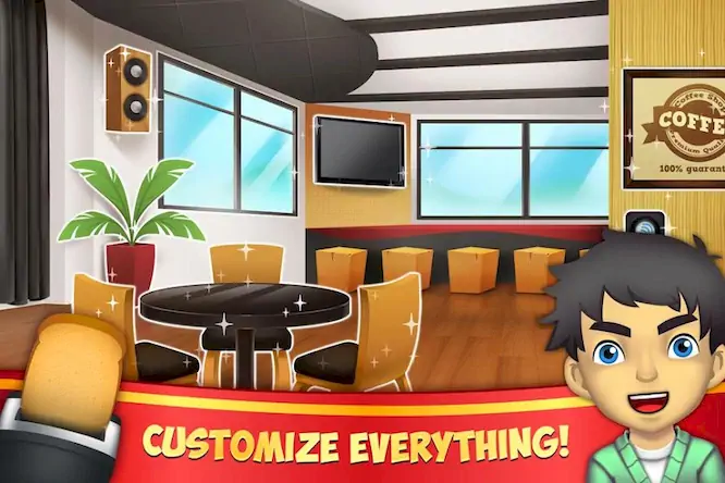 Скачать My Coffee Shop: Cafe Shop Game [Взлом Много денег и МОД Меню] версия 0.2.8 на Андроид