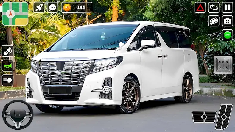 Скачать Alphard Car Game Simulator 3D [Взлом Много монет и МОД Меню] версия 0.1.5 на Андроид