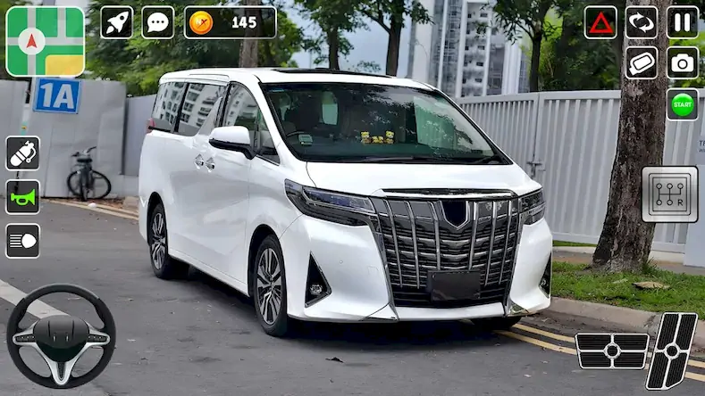 Скачать Alphard Car Game Simulator 3D [Взлом Много монет и МОД Меню] версия 0.1.5 на Андроид