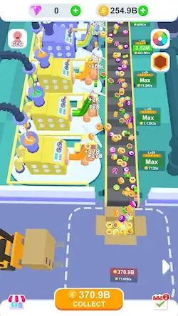 Скачать Idle Candy Factory [Взлом на деньги и МОД Меню] версия 0.5.8 на Андроид