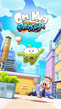 Скачать Om Nom Run 2 Parkour [Взлом на деньги и МОД Меню] версия 0.4.7 на Андроид