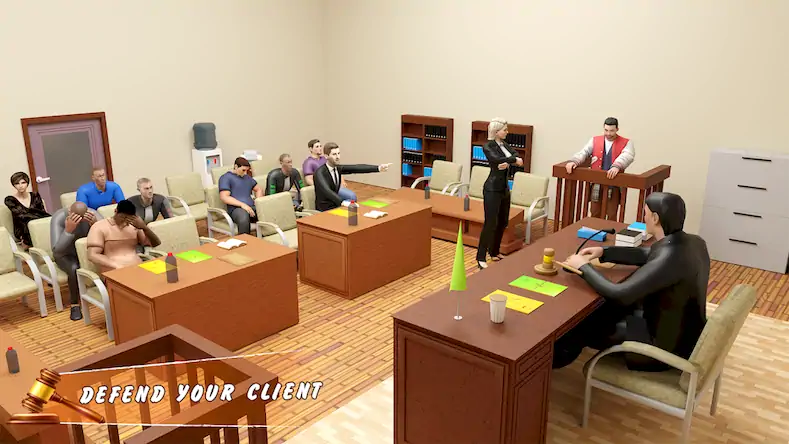 Скачать Lawyer Life 3D - Court Masters [Взлом Много денег и МОД Меню] версия 2.2.1 на Андроид