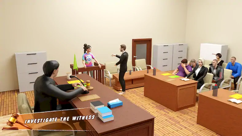 Скачать Lawyer Life 3D - Court Masters [Взлом Много денег и МОД Меню] версия 2.2.1 на Андроид