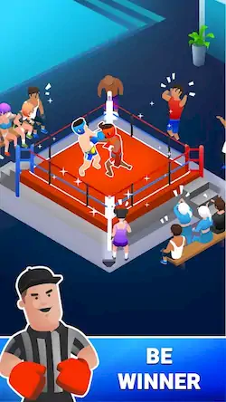 Скачать Boxing Gym Tycoon 3D:Idle Game [Взлом Много денег и МОД Меню] версия 0.7.7 на Андроид