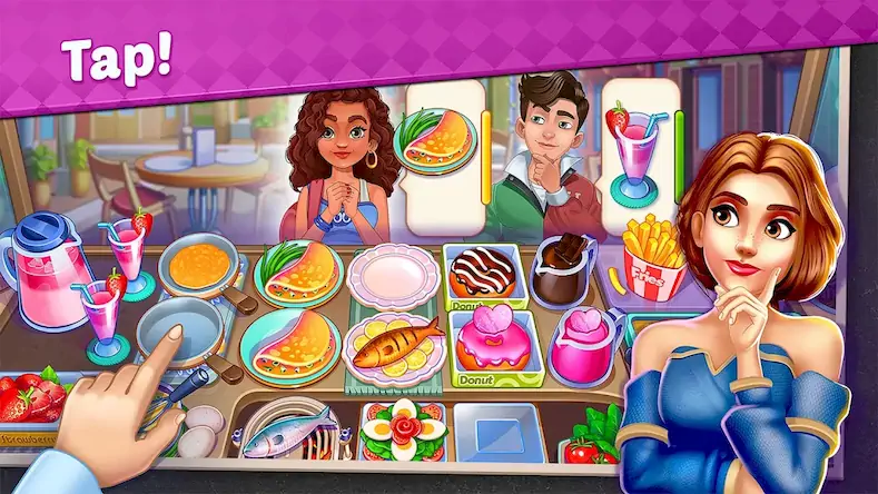 Скачать My Cafe Shop : Cooking Games [Взлом Много монет и МОД Меню] версия 0.2.4 на Андроид