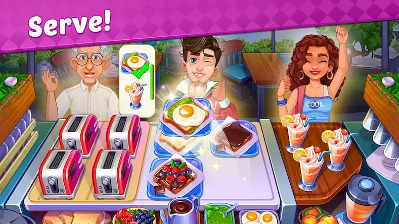 Скачать My Cafe Shop : Cooking Games [Взлом Много монет и МОД Меню] версия 0.2.4 на Андроид