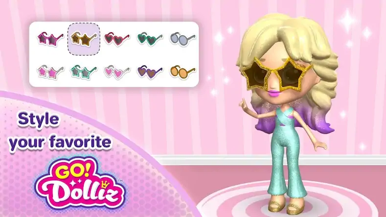 Скачать Go! Dolliz: 3D Doll Dress Up [Взлом Бесконечные деньги и МОД Меню] версия 0.8.4 на Андроид