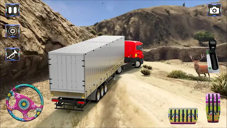 Скачать Pak Truck Driver 2 [Взлом Много денег и МОД Меню] версия 1.6.5 на Андроид