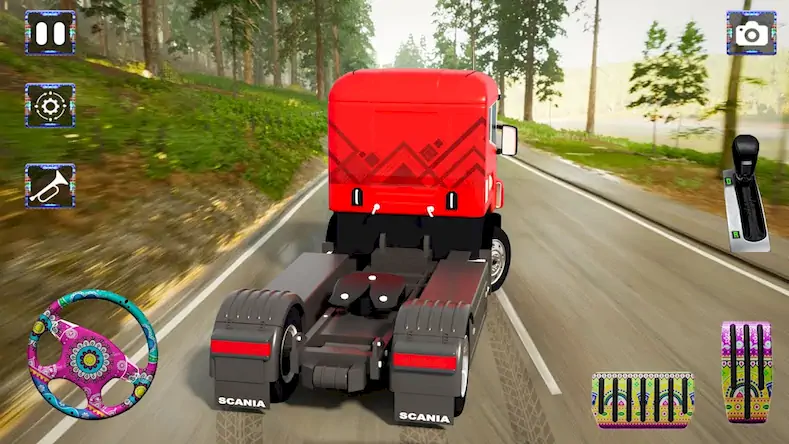 Скачать Pak Truck Driver 2 [Взлом Много денег и МОД Меню] версия 1.6.5 на Андроид