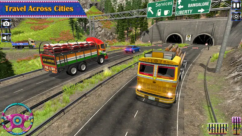 Скачать Pak Truck Driver 2 [Взлом Много денег и МОД Меню] версия 1.6.5 на Андроид