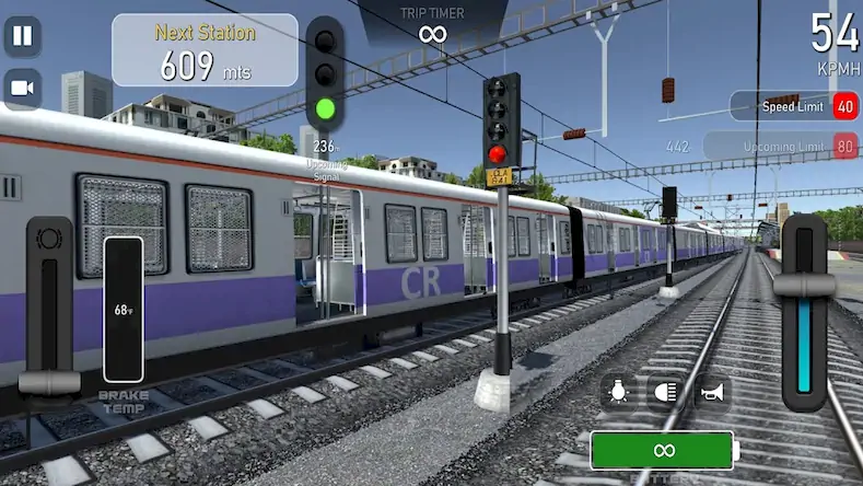 Скачать Indian Local Train Simulator [Взлом Бесконечные деньги и МОД Меню] версия 1.5.9 на Андроид