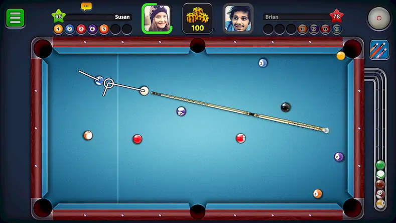 Скачать 8 Ball Pool [Взлом Бесконечные деньги и МОД Меню] версия 0.1.5 на Андроид